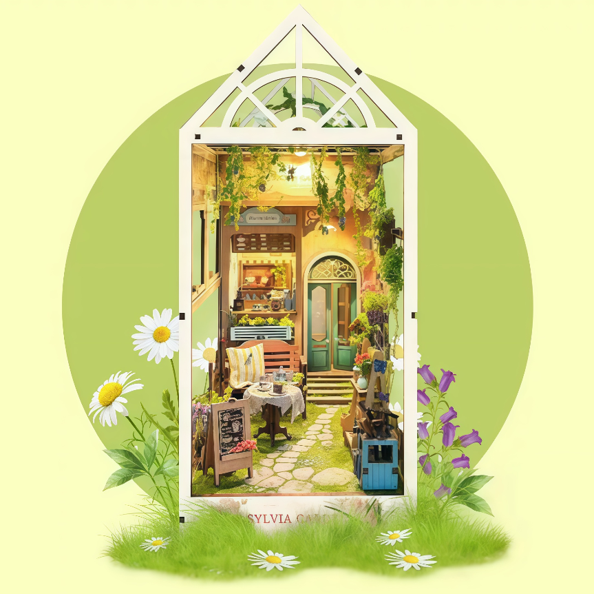 Sylvia Garden Bookend Model