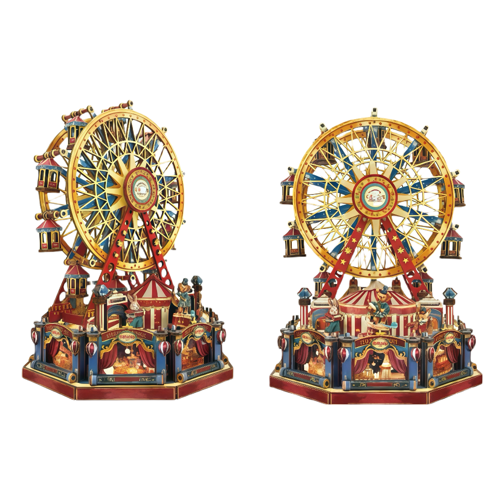 Century Ferris Wheel 3D Wooden Puzzle Model