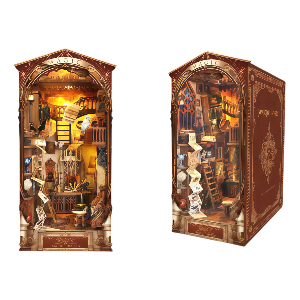 Magic World 3D Wooden Puzzle Model