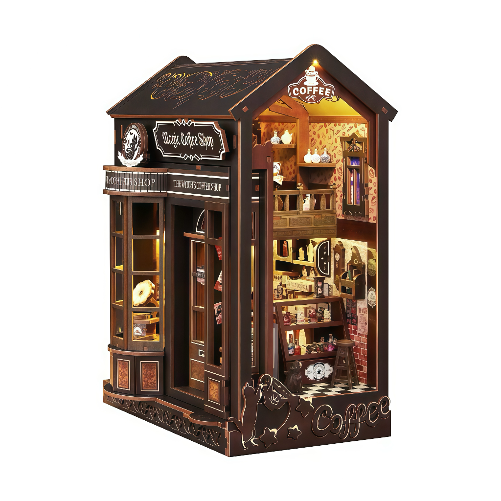 Magic Coffee 3D Wooden Puzzle Model