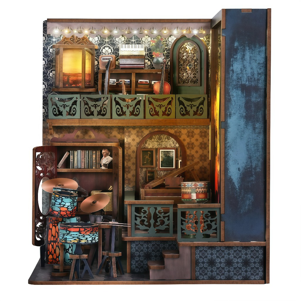 Explosive Notes 3D Wooden Puzzle Model
