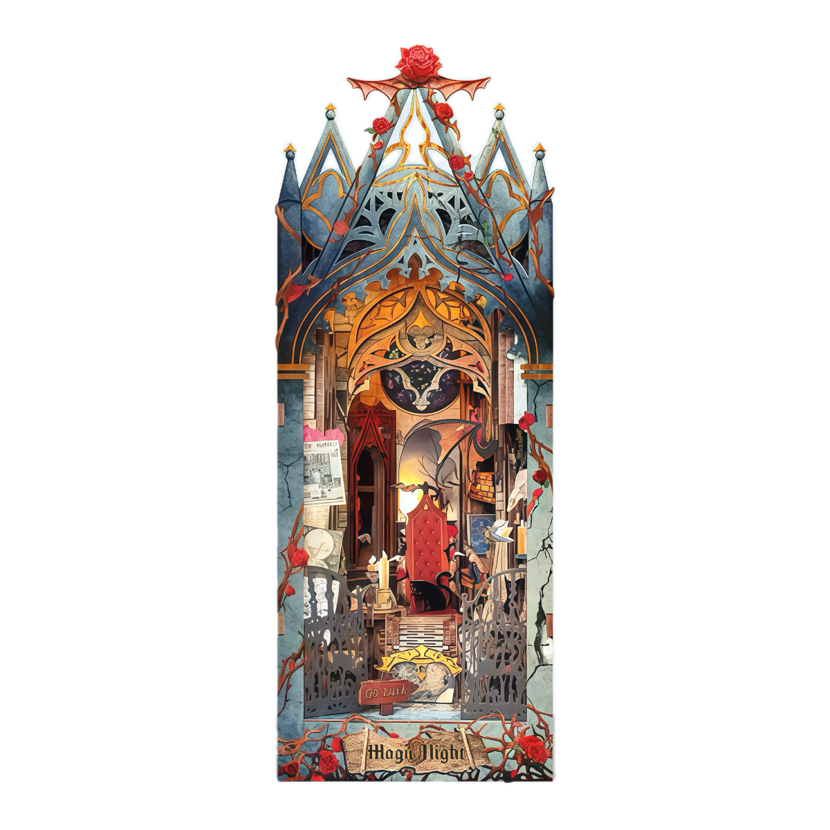 Twilight Castle 3D Wooden Puzzle Model