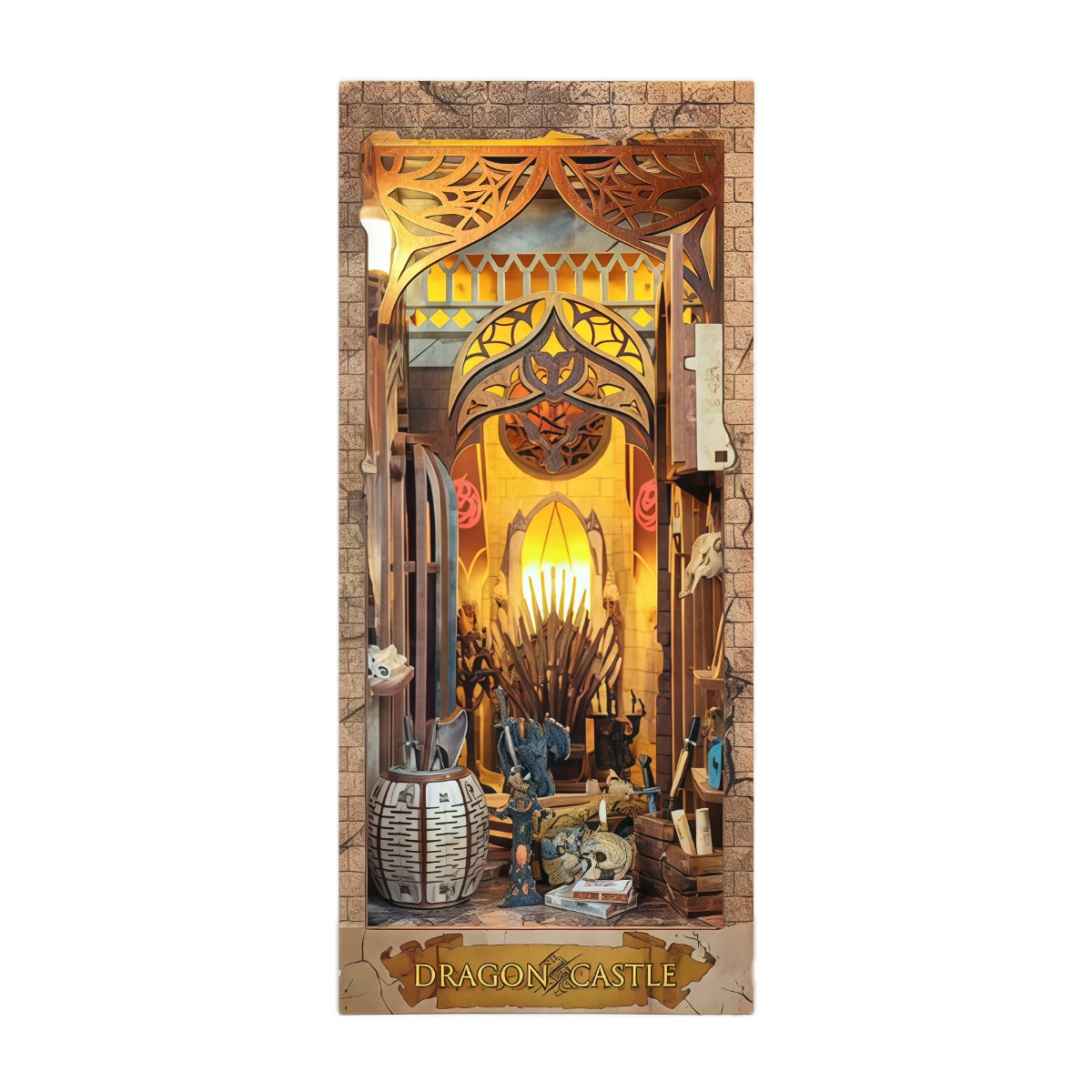 Dragon Dance Fury 3D Wooden Puzzle Model
