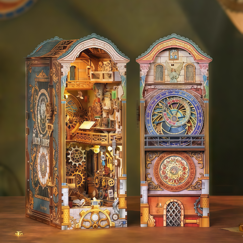 Clock Tower Fantasy 3D Wooden Puzzle Model