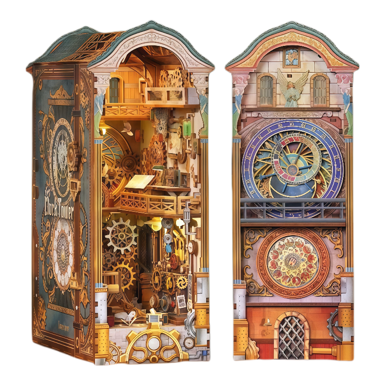 Clock Tower Fantasy 3D Wooden Puzzle Model