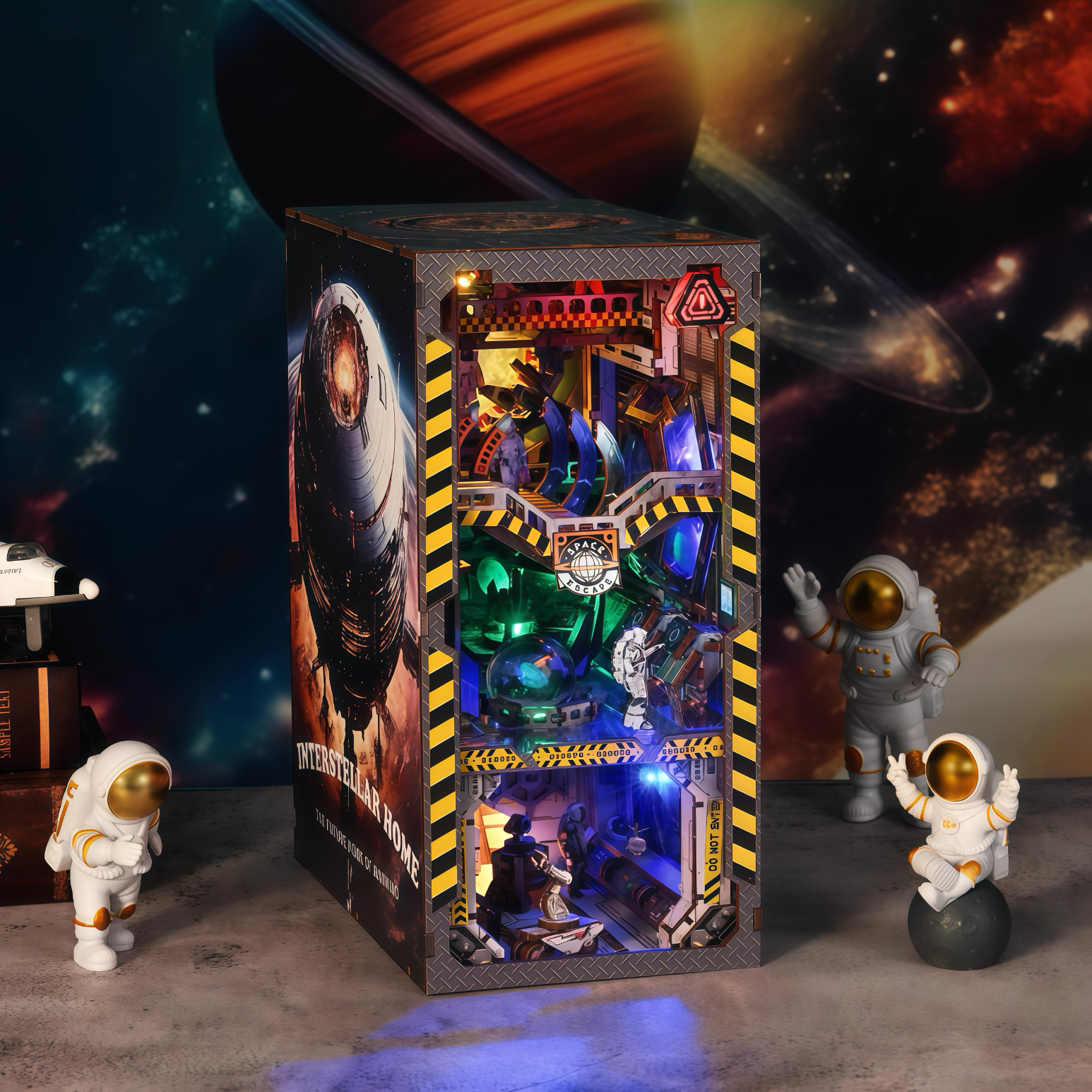 Space Voyage 3D Wooden Puzzle Model