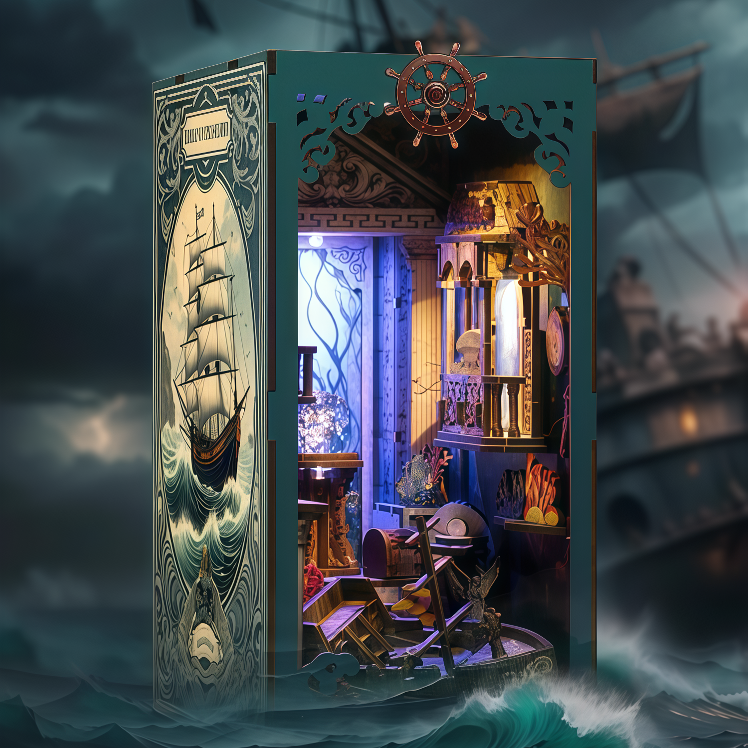 Riddle on the Seabed – 3D Wooden Puzzle