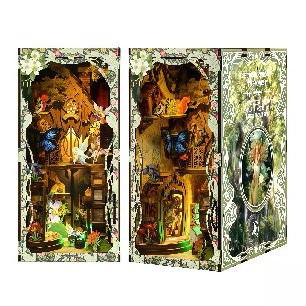 Forest Enclave 3D Wooden Puzzle Model