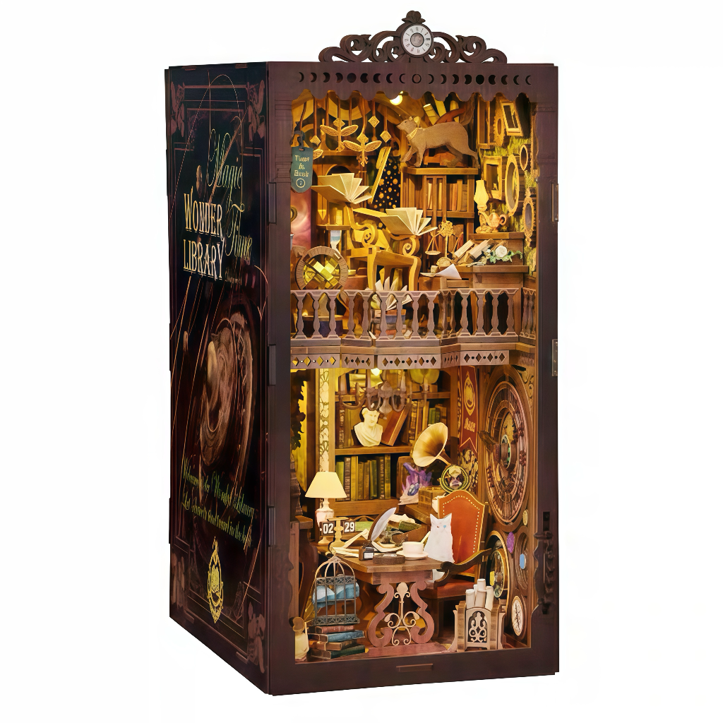 Time Book Society 3D Wooden Puzzle Model