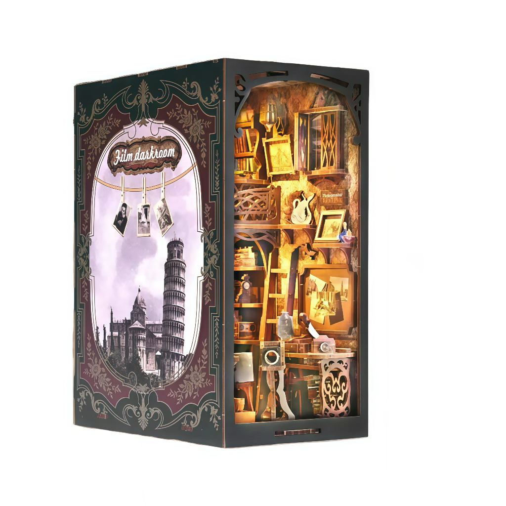 Film Darkroom 3D Wooden Puzzle Model