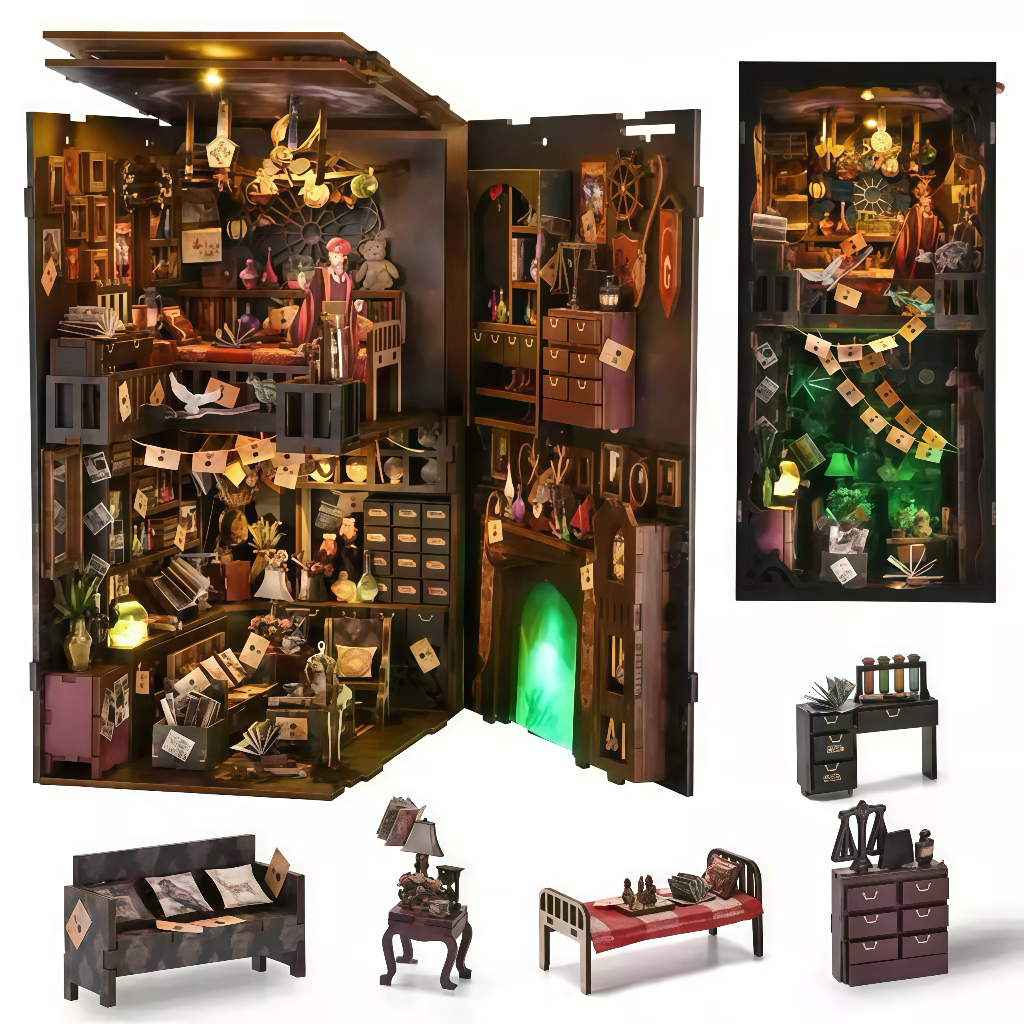 Harry Potter Wizard 3D Wooden Puzzle Model