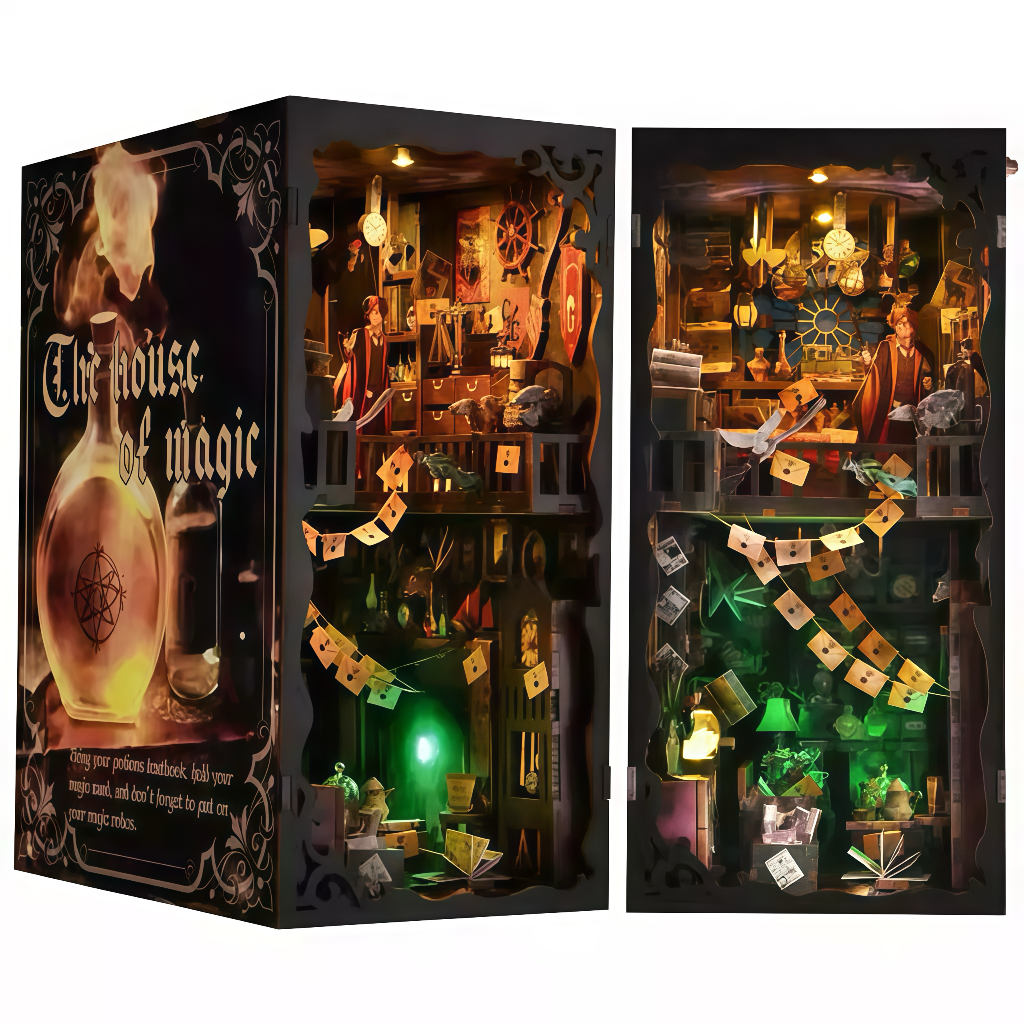 Harry Potter Wizard 3D Wooden Puzzle Model