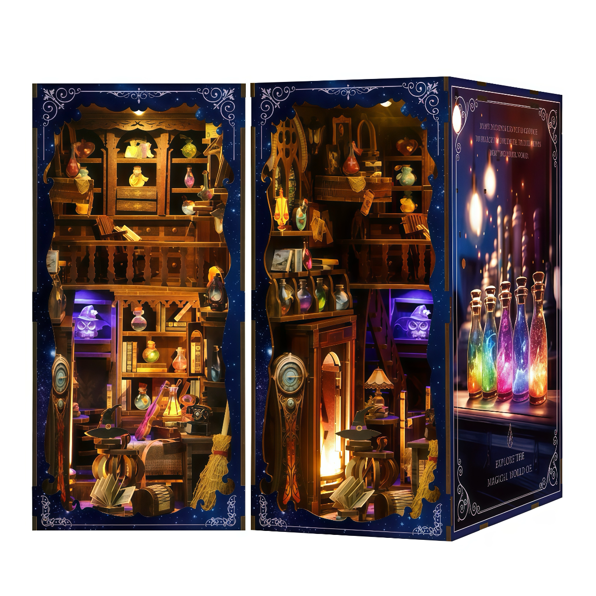 Magic Potion House 3D Wooden Puzzle Model