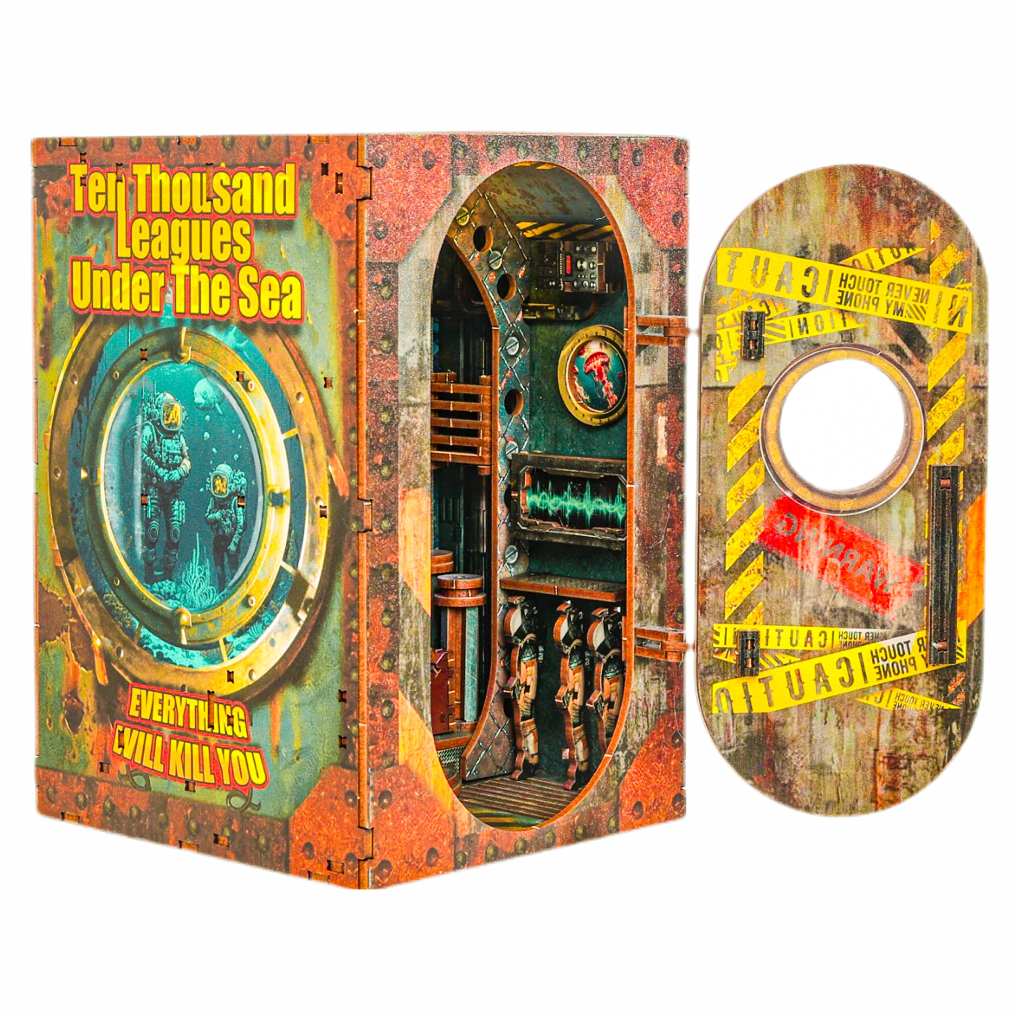Ten Thousand Leagues Under the Sea – 3D Wooden Puzzle