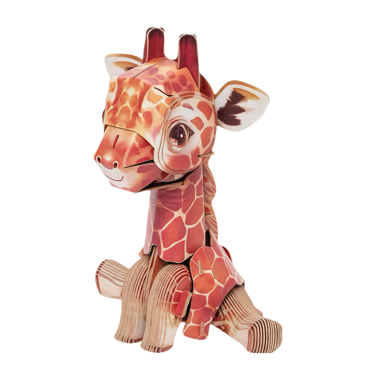 Giraffe 3D Wooden Puzzle Model