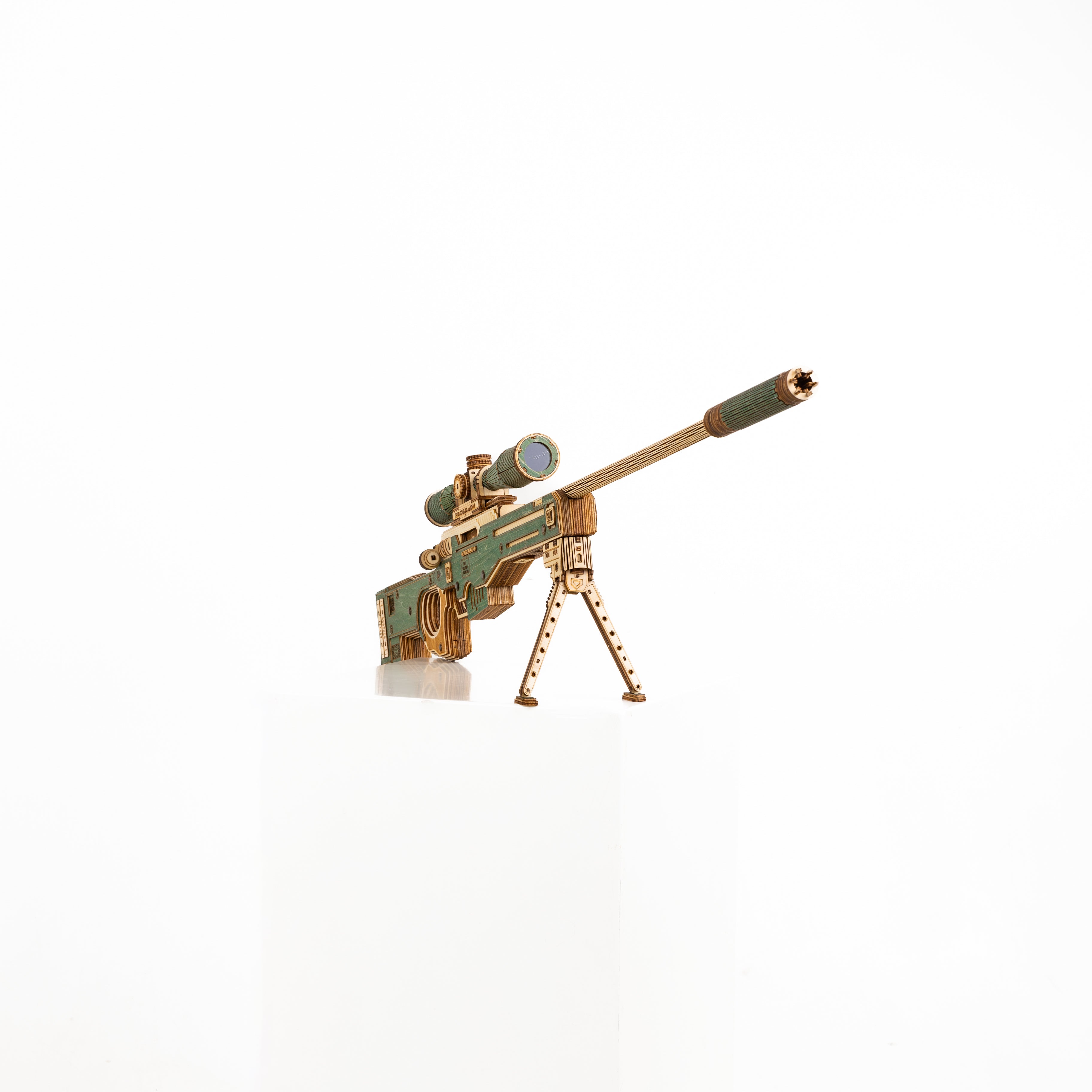 AWM Sniper Rifle – 3D Wooden Puzzle Model