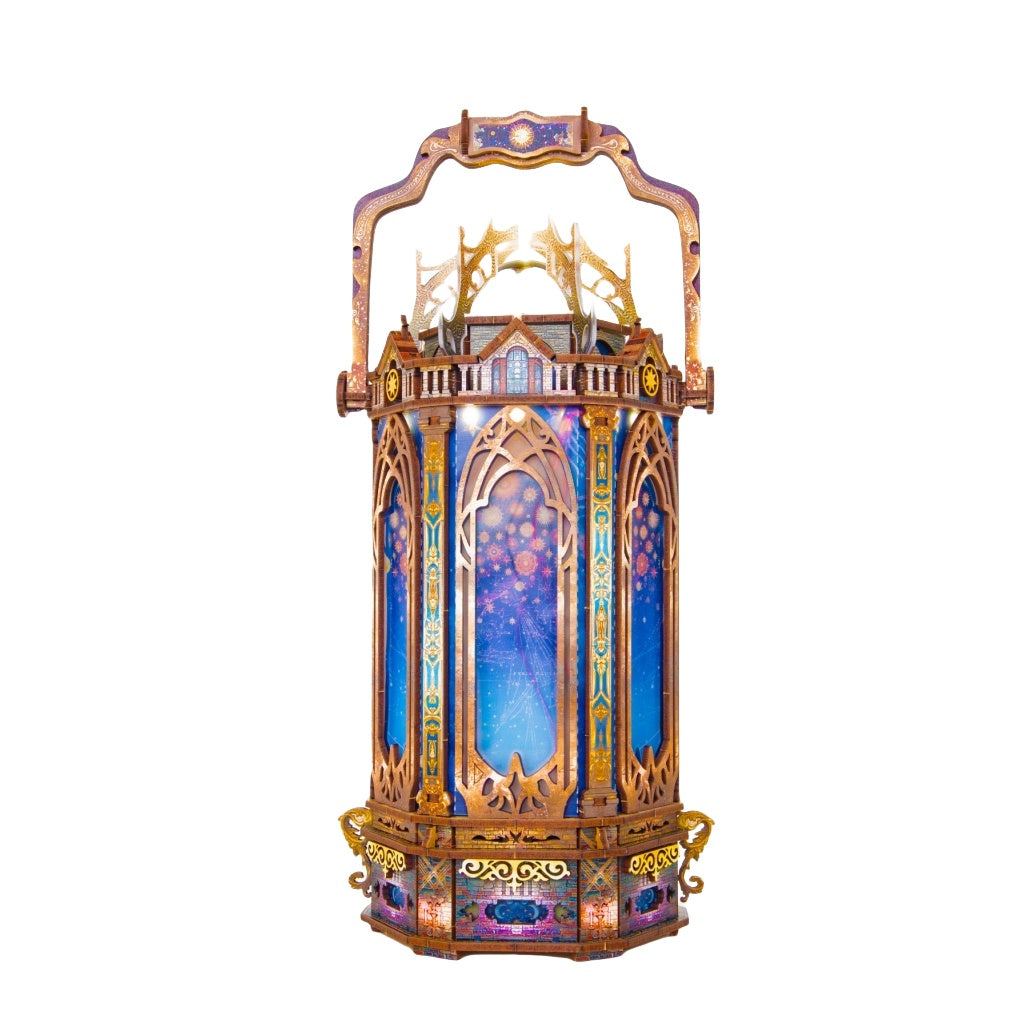 The Lantern of Galaxy – 3D Wooden Puzzle Mechanical Diorama