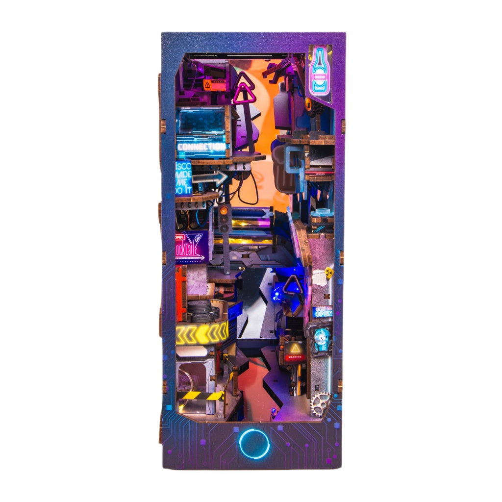 Endless Dimensions – 3D Wooden Puzzle Sci-Fi Diorama