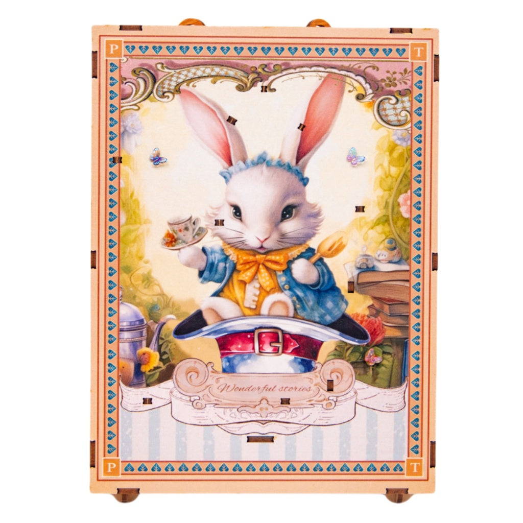 Puppet Theater – 3D Wooden Puzzle Light Box Diorama